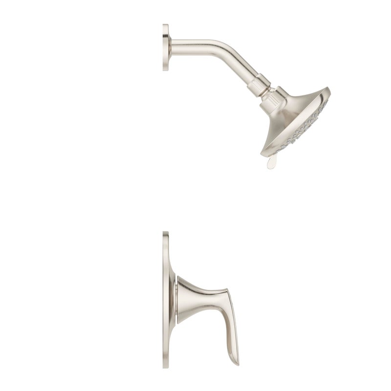 Pfister Weller Shower Only Trim Kit, Valve Not Included, 1-Handle, 2-Hole Install, Brushed Nickel Finish, LG897WRK - Image 2